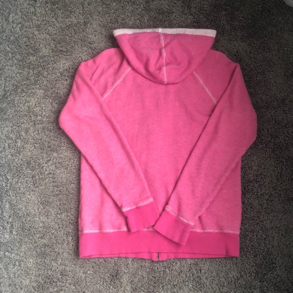 CASLON | Pink Zip Up Hoodie - Picture 8 of 8